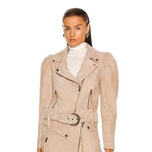 Retrofete Tai Suede Leather Jacket